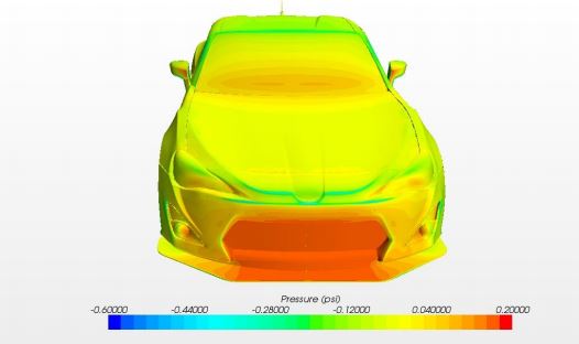 VERA0001A FT-86 SpeedFactory Front Splitter - 2013+ FT86,