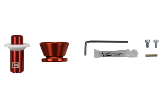 COB244310-W-RD COBB Tuning Reverse Lockout Pull - 2015+ STI-White w/ Race Red,