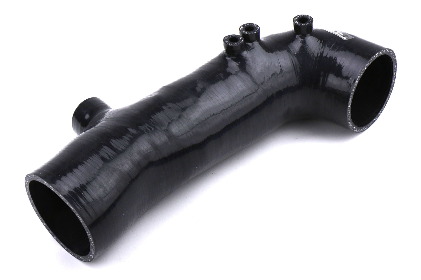 TQSTS-SU-565-R Torque Solution Turbo Inlet Hose 3in Black - Subaru WRX 2002-2007 / STI 2004+ / Forester XT 2004-2008,