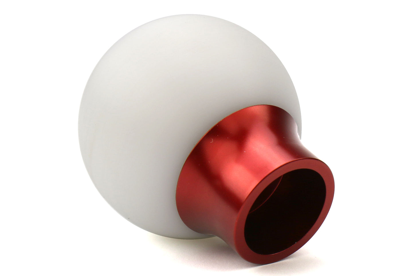 ASA1501010101 AutoStyled Subaru 6 Speed shift knob Red with White Delrin Center,