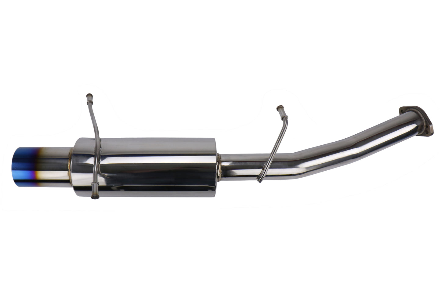 TXSWS02-RMA-TI TurboXS Axleback Muffler 4.5in Blued Tip - Subaru WRX 2002-2007 / STI 2004-2007,