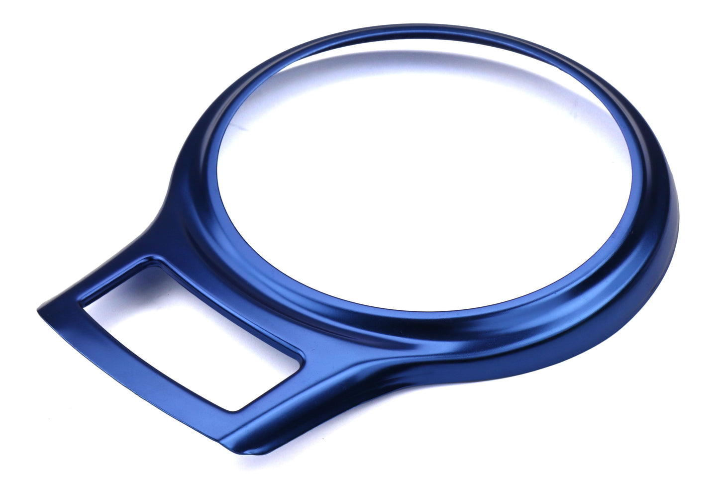 GCSGCSSHIFTTRIMBL Anodized Aluminum Shifter Plate Trim Bezel - 2013+ FR-S / BRZ-Blue,