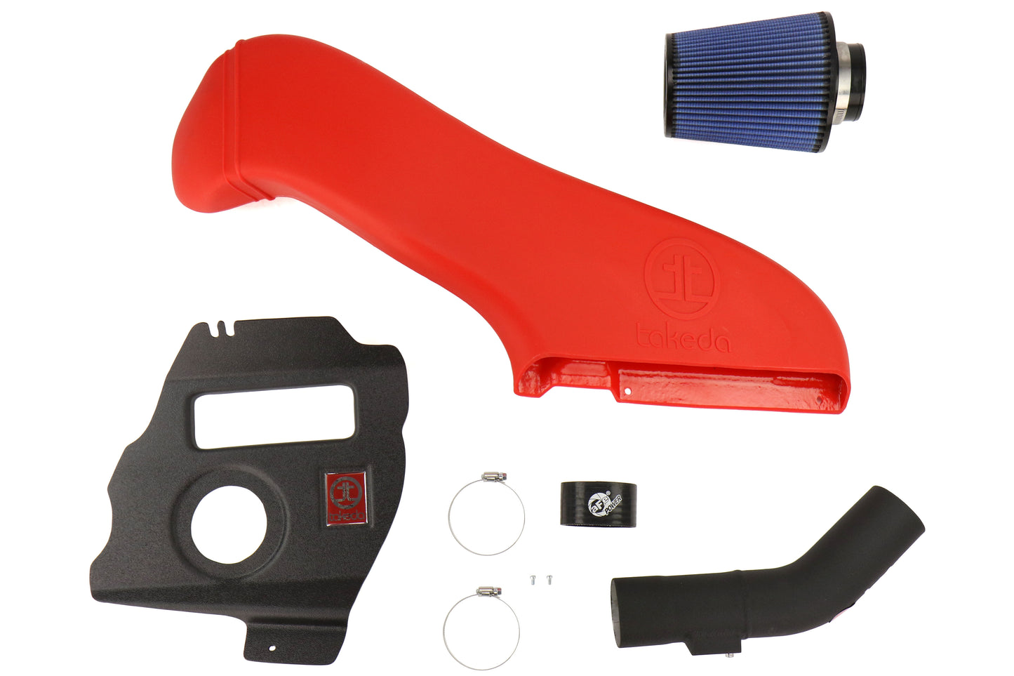 AFETA-4306B-R aFe Takeda Attack Stage 2 Intake System - 2015+ STI-Wet Filter,
