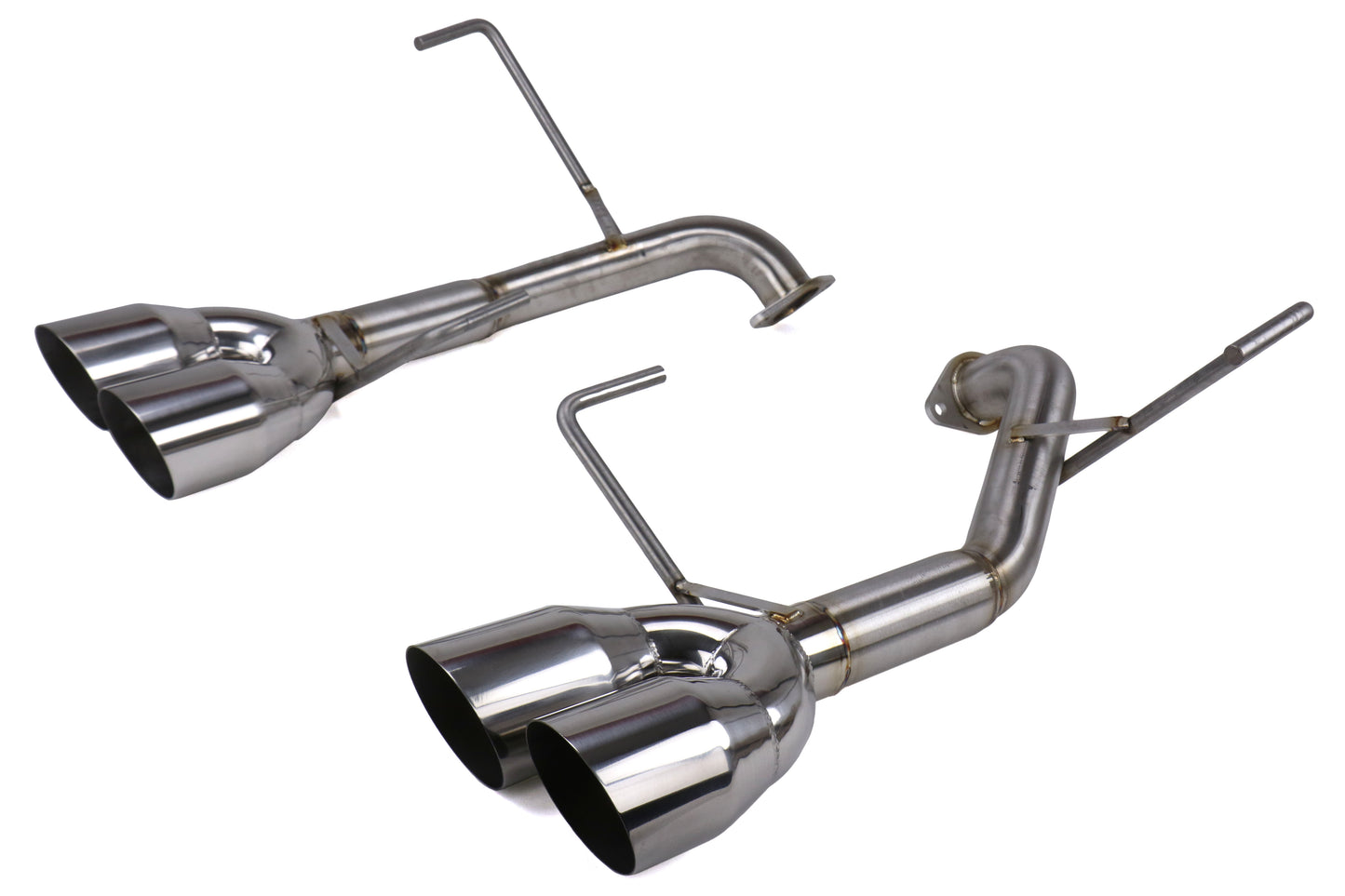 NAMRSPD069 Nameless Performance Muffler Delete Polished Single Wall Tips - Subaru WRX 2015+ / STI 2015-2018 | RSPD069,