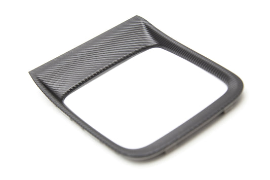 SUBJ1317VA130 Subaru OEM JDM Shifter Trim Plate (Matte 3D Carbon) - 2015+ WRX CVT,