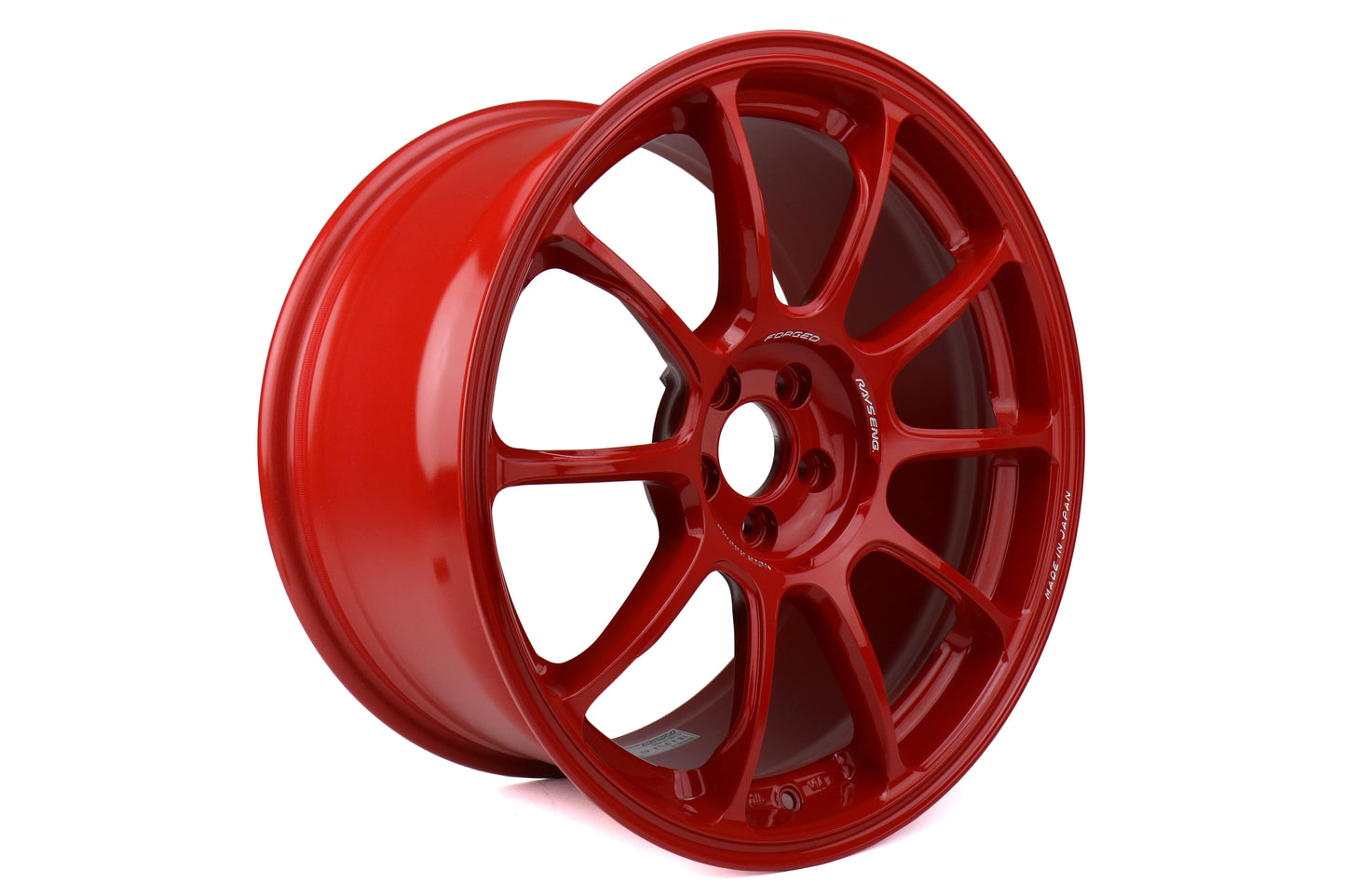 VLKWKZX43DHR Volk ZE40 Hyper Red 18x9.5 +43 Face 2 - 2013+ FT86x4,