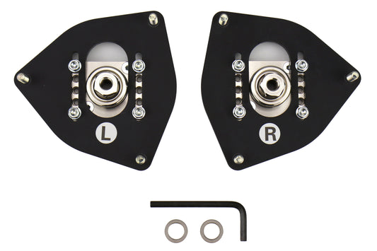 CUS692 440 CA Cusco Competition Pillowball Front Camber Plates - 2015-2020 WRX / STI,