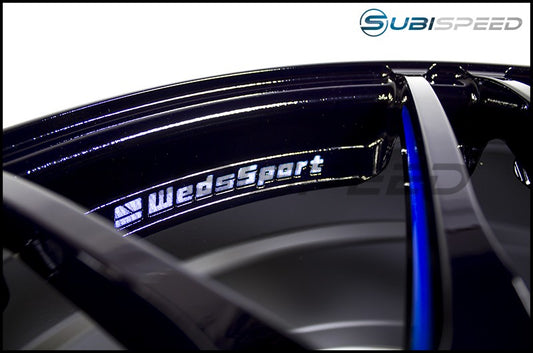 WED72471 WedsSport SA-60M BBM 18x8 +35 FF Face - 2015+ WRX / 2015+ STI,