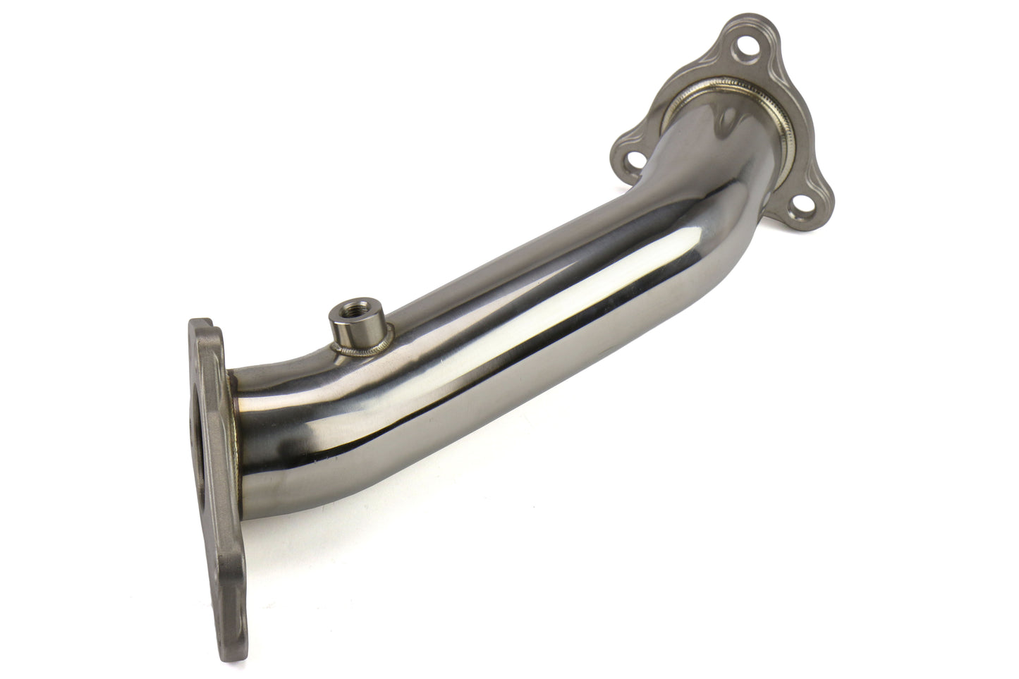 TMRTR-ES1000 Tomioka Racing Subaru Single Scroll Unequal Length Exhaust Manifold with 3 bolts Up-pipe - 2015-2020 Subaru STI,