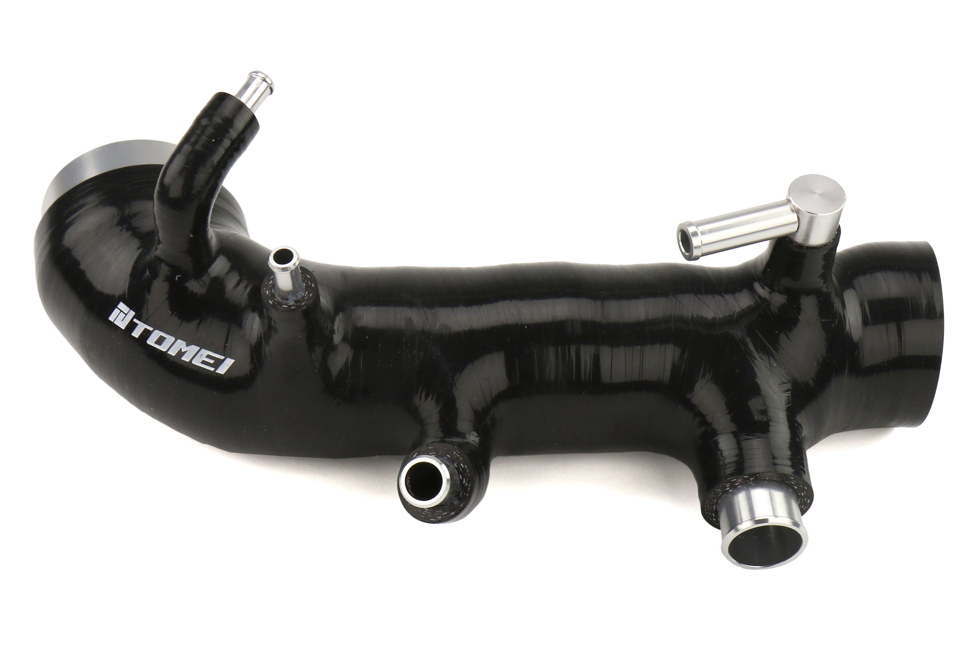 TOMTB301A-SB01B Tomei Silicone Turbo Inlet Hose (Black) - 2002-2007 Subaru WRX / 2004-2021 Subaru STI,