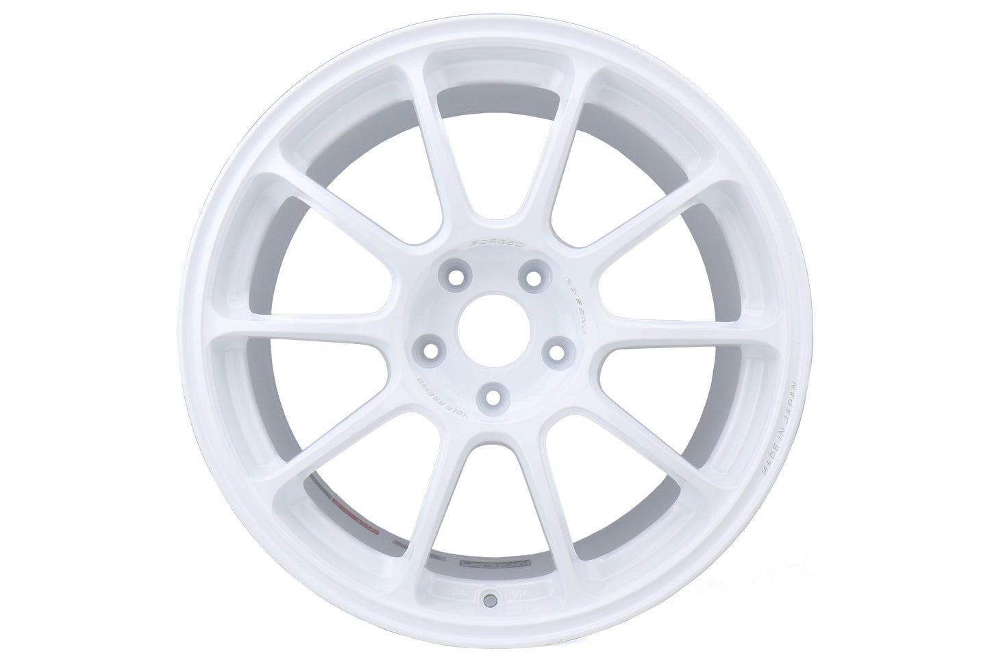 VLKWKZX38EDW Volk ZE40 Dash White 18x9.5 +38 Face 2 - 2015+ WRX / 2015+ STI,