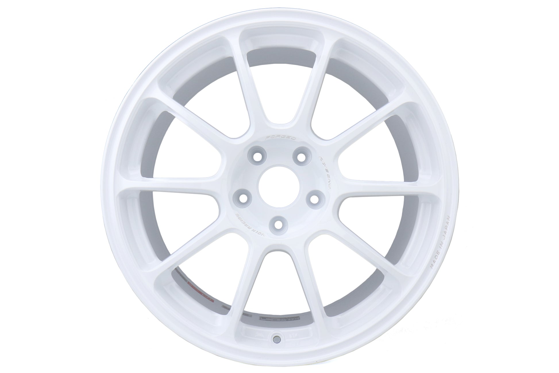 VLKWKZX38EDW Volk ZE40 Dash White 18x9.5 +38 Face 2 - 2015+ WRX / 2015+ STI,