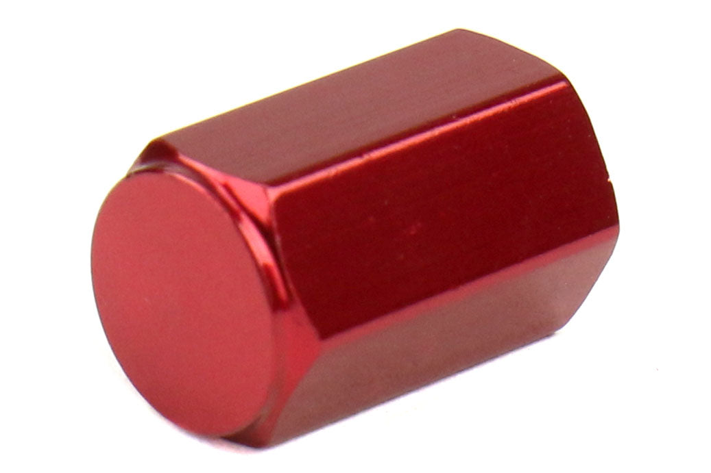 WMP45930R Wheel Mate TPMS Color Valve Step Sleeve and Cap Kit - Universal (Red),