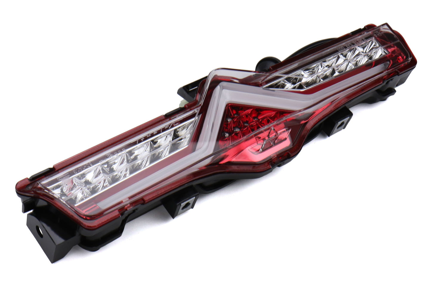 VALBFT86Z-CR-2 Valenti Jewel 4th Brake Light / Reverse Light (Clear Lens, Red Chrome Inner Reflector) - 2013+ FT86,