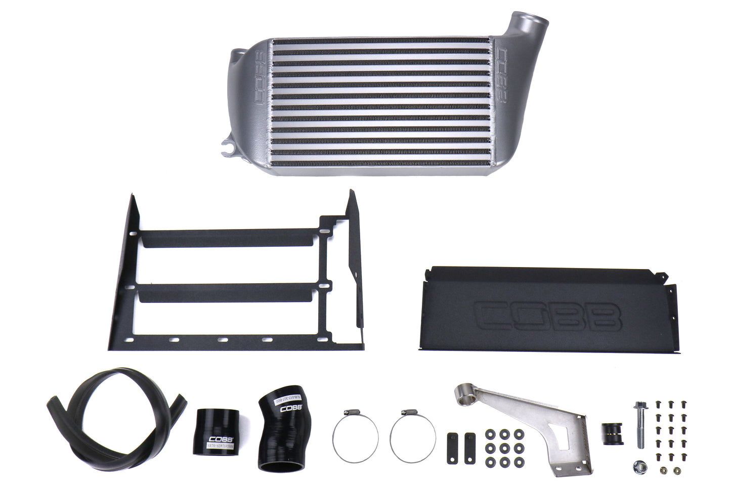 COBB42405-SL COBB Tuning Top Mount Intercooler Kit Silver - Subaru WRX 2015-2021 | B42405-SL,