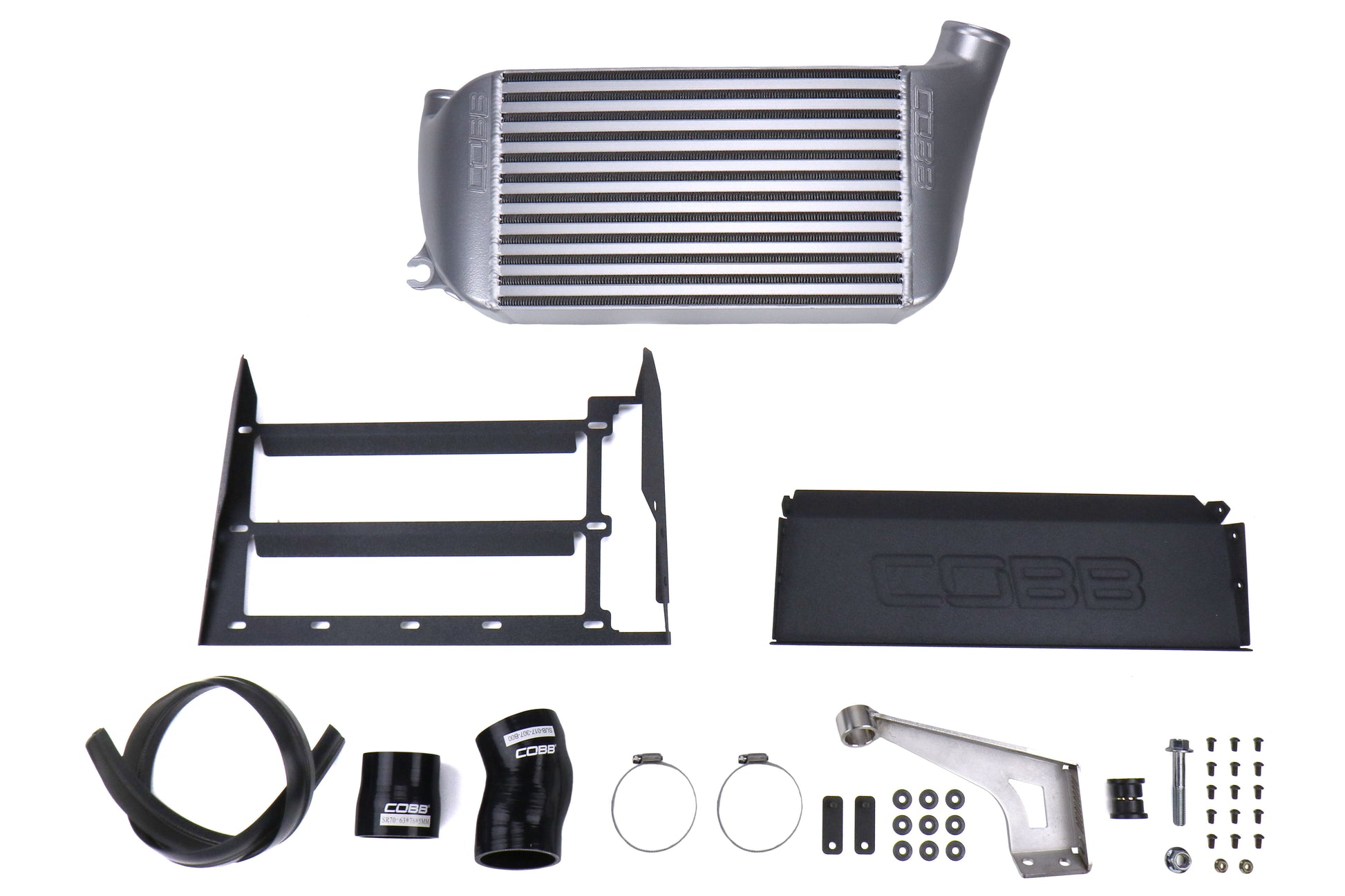 COBB42405-SL COBB Tuning Top Mount Intercooler Kit Silver - Subaru WRX 2015-2021 | B42405-SL,
