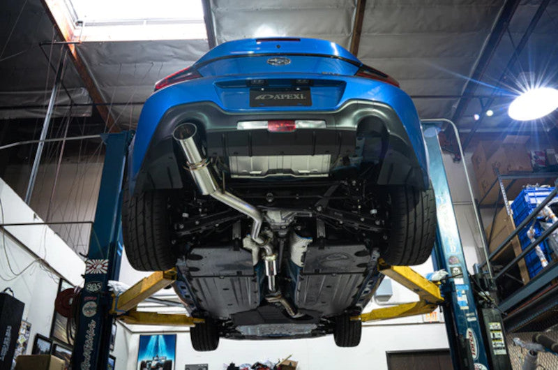 APE192KT001 APEXi N1 Evolution-R Single Exit Exhaust 2022+ Subaru BRZ / 2022+ Toyota GR86,