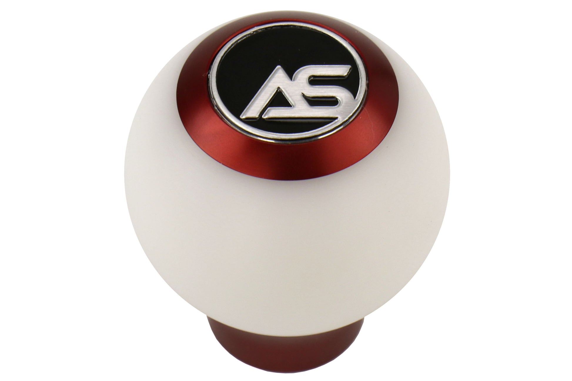 ASA1501010101 AutoStyled Subaru 6 Speed shift knob Red with White Delrin Center,