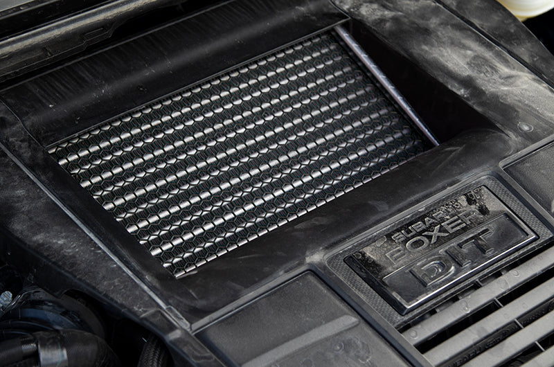 Compressive Tuning Air Shields Intercooler Protector Black - 2015-2021 Subaru WRX / 2014-2024 Forester XT