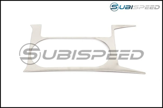 Brushed Metal Cup Holder Trim (outer) - 2014 Subaru Forester