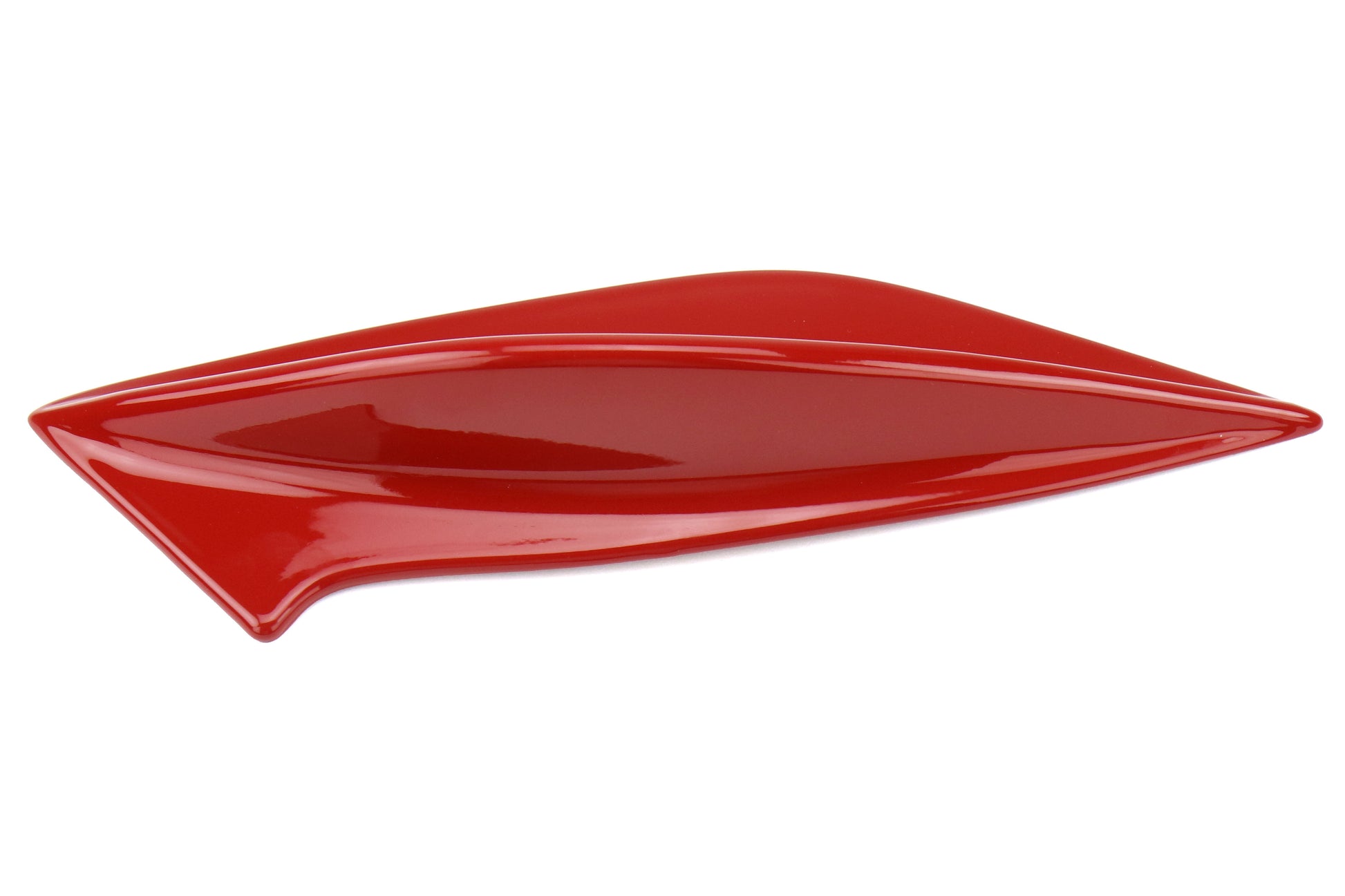 OLMOLM15STIFIN-C7P OLM STI Spoiler Side Fins - 2015+ WRX / 2015+ STI-Lightning Red / Firestorm Red (C7P),