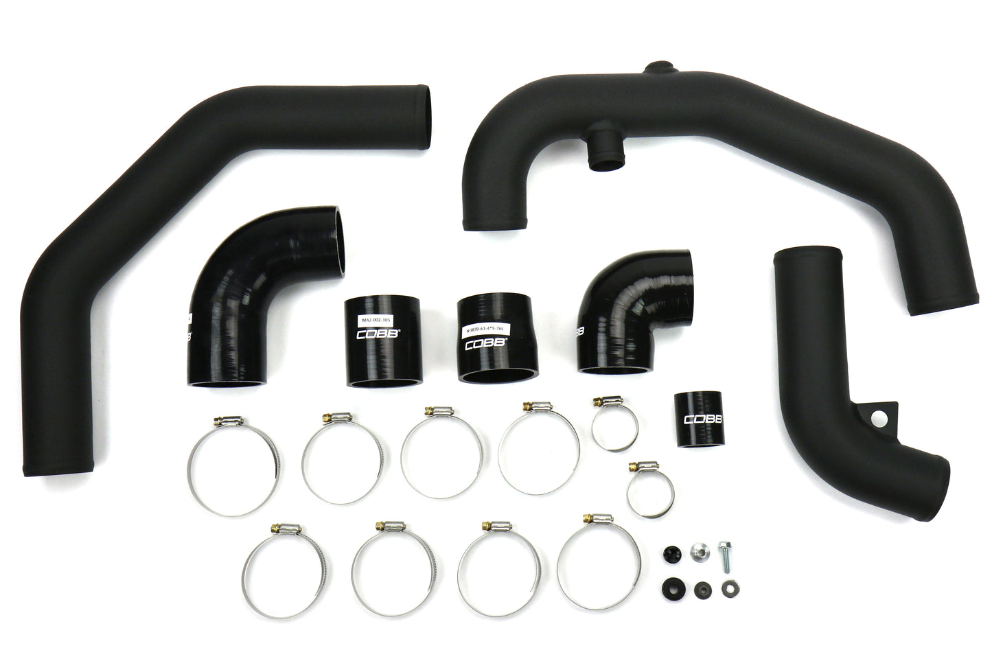 COBB Tuning FMIC Cold Pipes Black - 2008-2014 Subaru STI