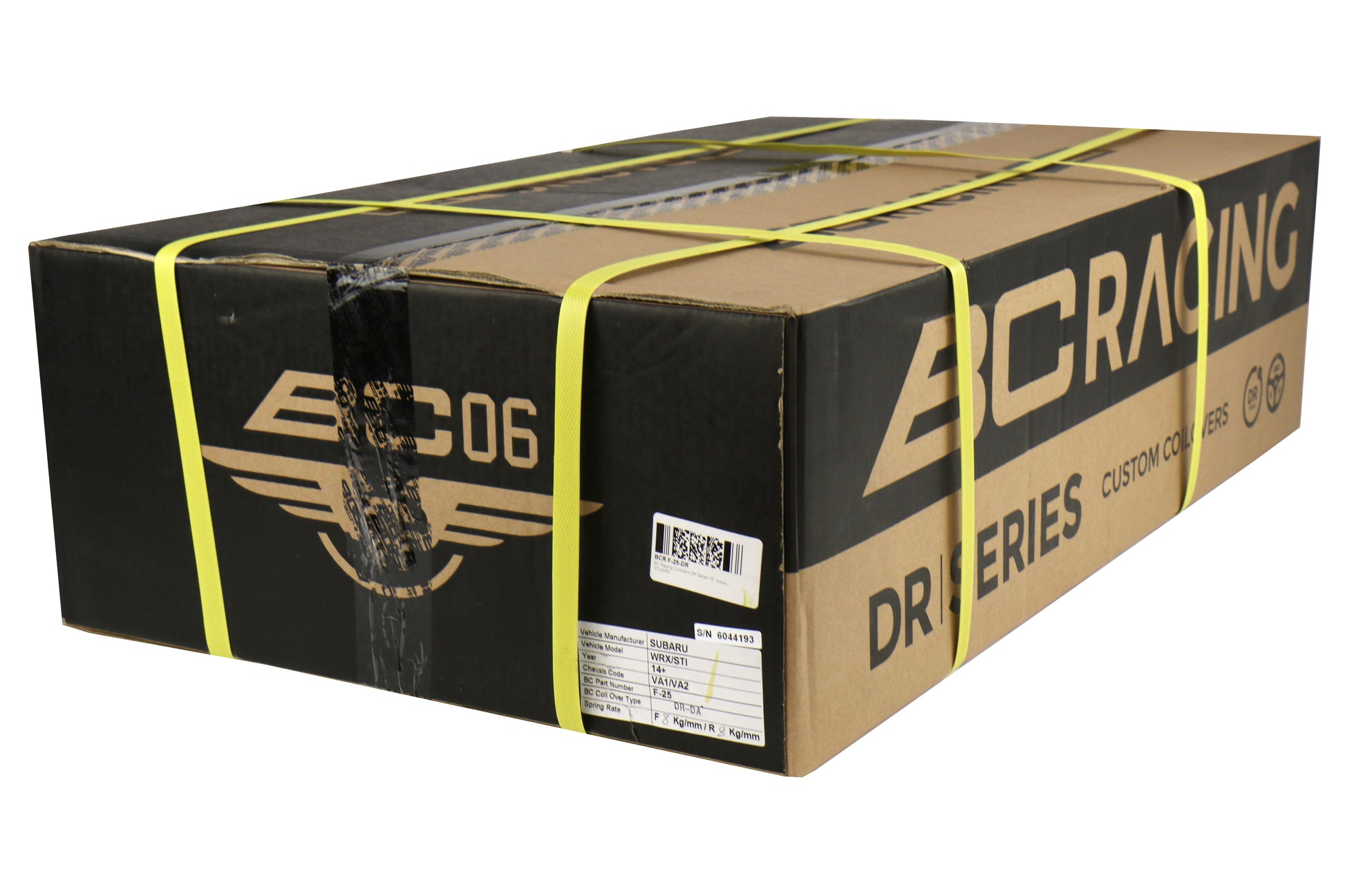 BCRF-25-DS BC Racing DS Series Coilovers - 2015+ WRX / 2015+ STI-Default Springs-8k (Default)-8k (Default),