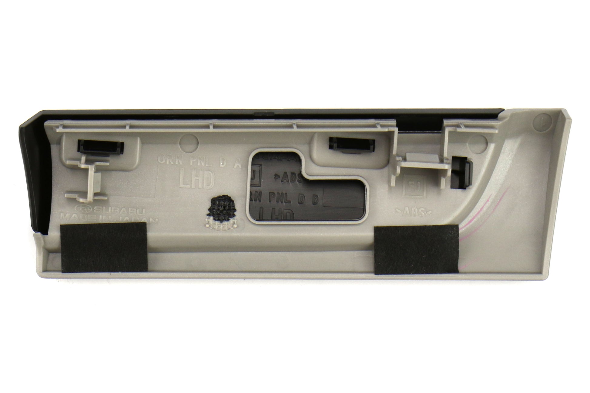 SUB66077FJ310 Subaru Piano Black with Silver Dash Trim (driver),