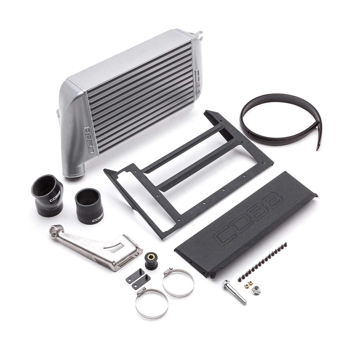 COBB42405-SL COBB Tuning Top Mount Intercooler Kit Silver - Subaru WRX 2015-2021 | B42405-SL,