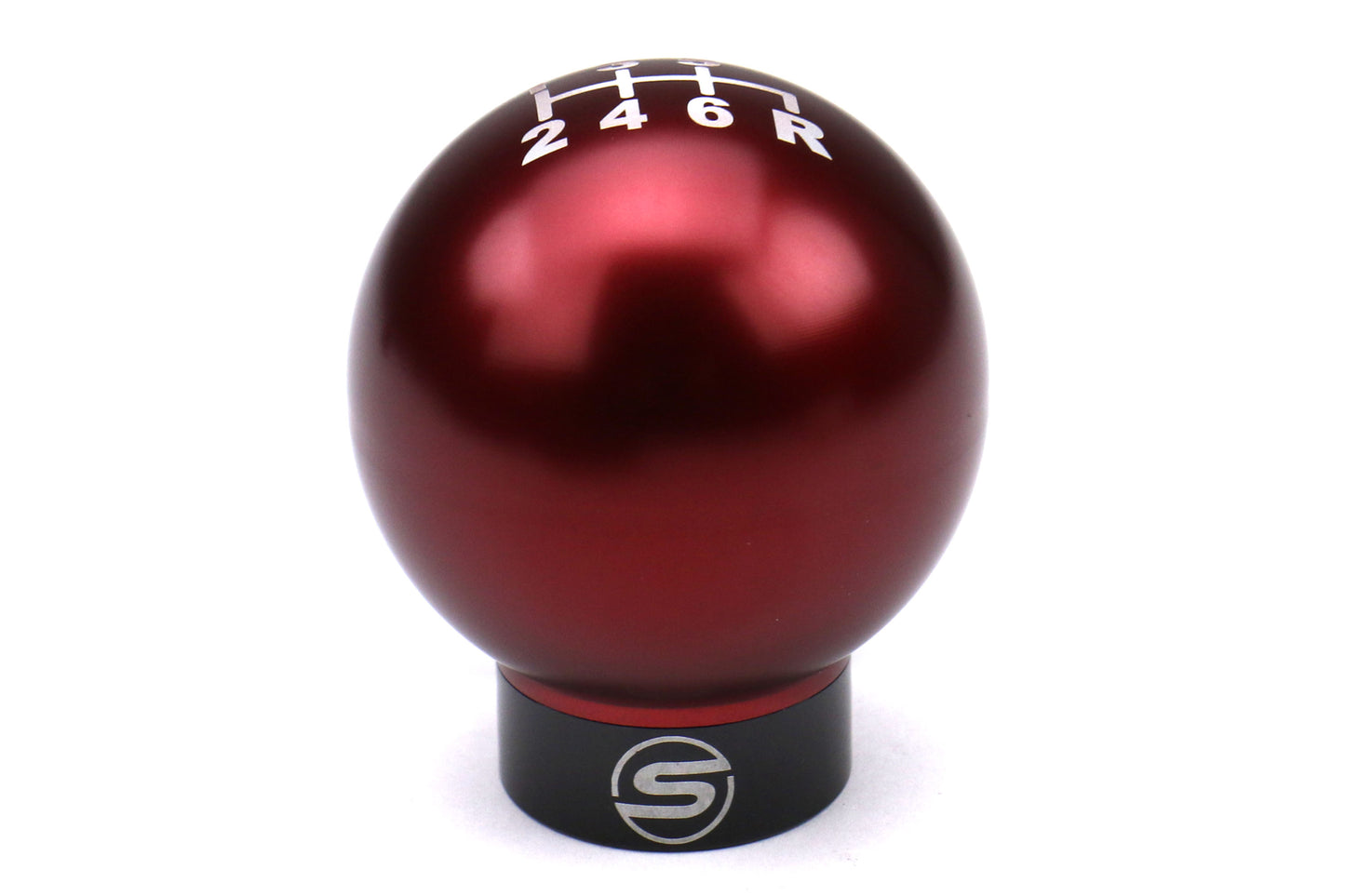 SBSSS6MTKNOBRD Subispeed Gated Shift Knob - 2015+ WRX / STI-Red,