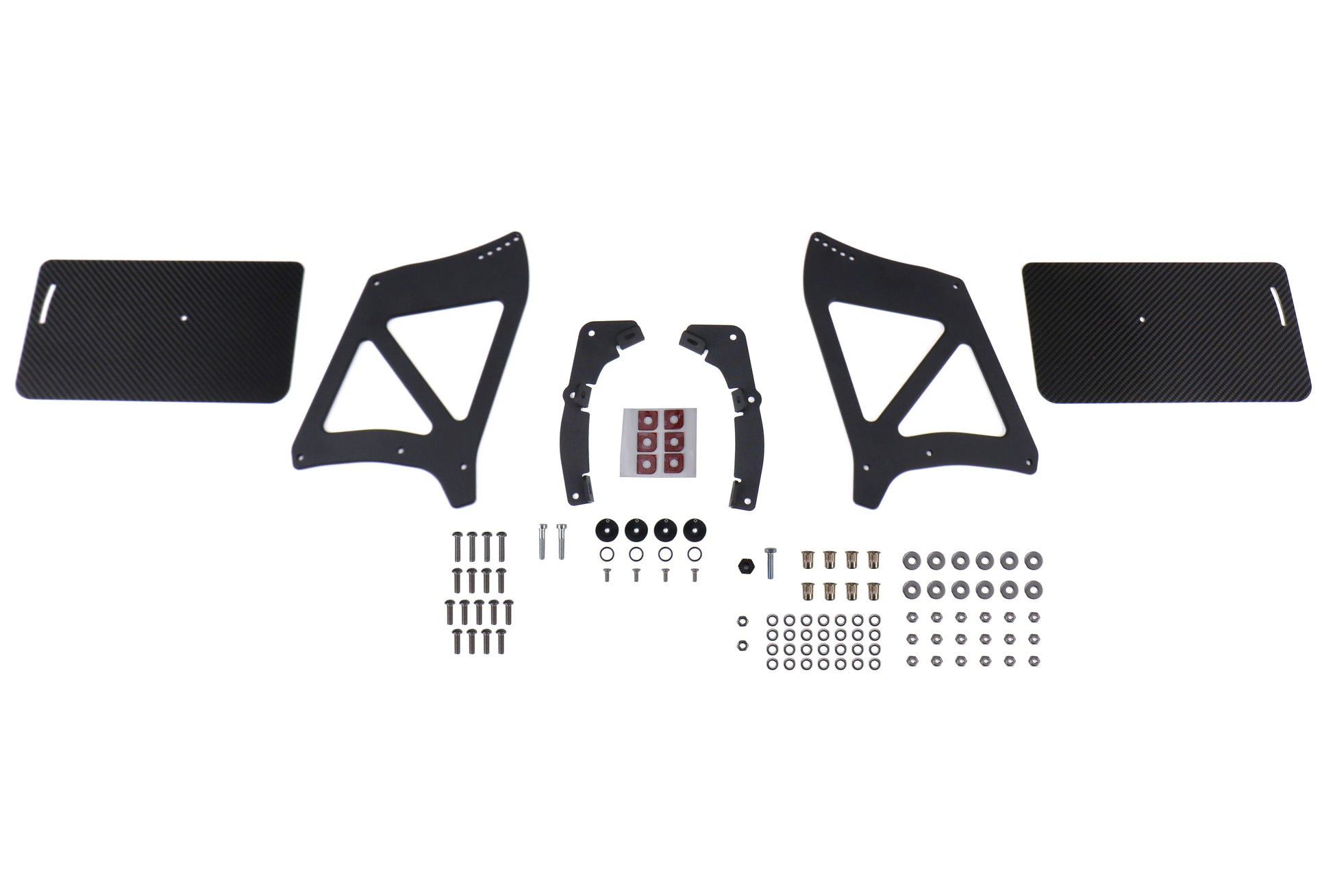 VERA0198A-CRB Verus Engineering UCW Rear Wing Kit w/ Carbon Endplates,