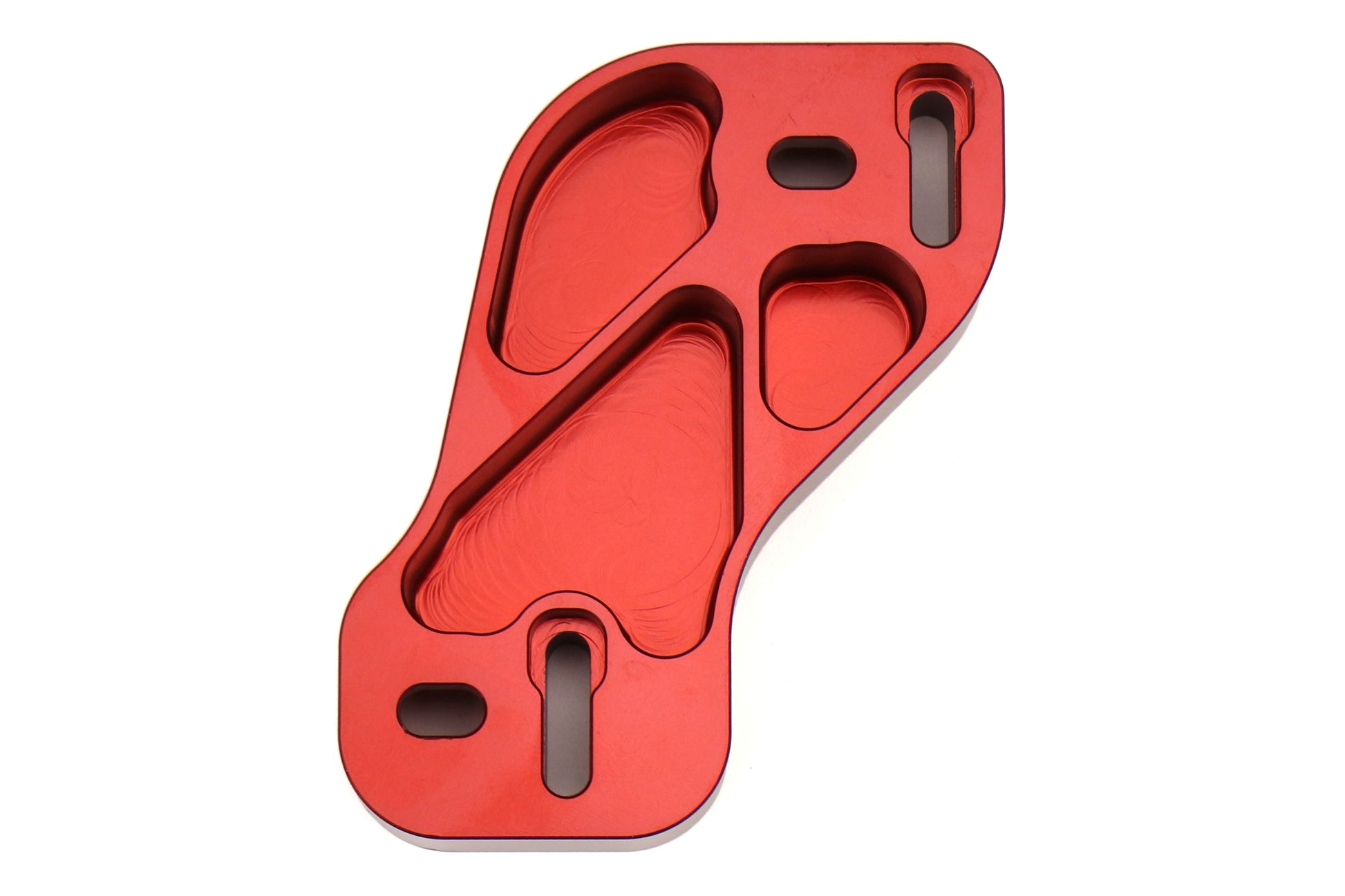 VERA0100A-RED Velox Pedal Spacer Kit - 2013+ FT86-Red,