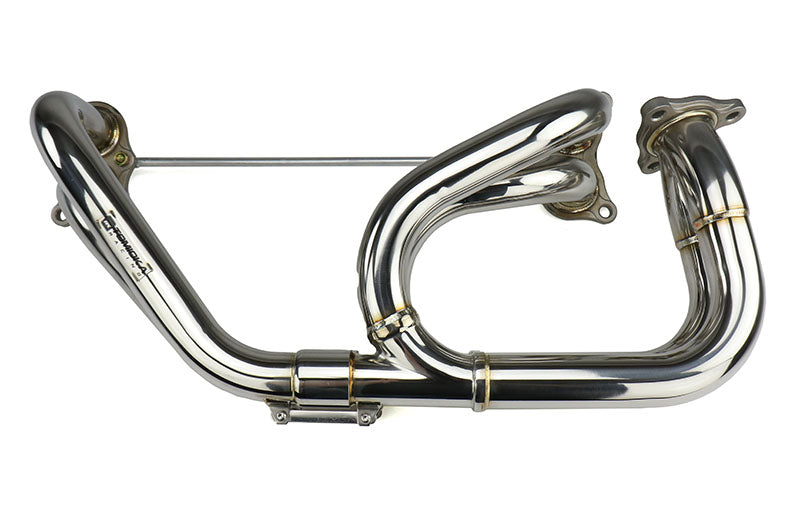 Tomioka Racing Single Scroll Equal Length Exhaust Manifold with 3 Bolt Up-pipe - 2015-2021 Subaru STI