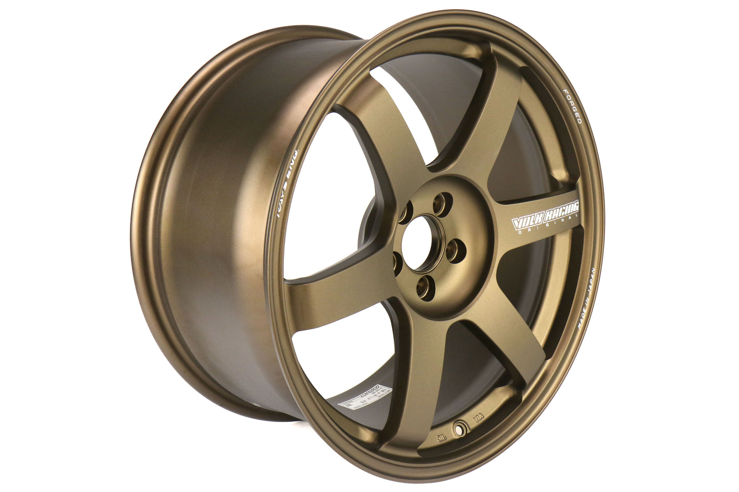 VLKWVDGX43DA Volk TE37 SAGA Bronze 18x9.5 +43 - 2013+ FR-S / BRZ / 86,