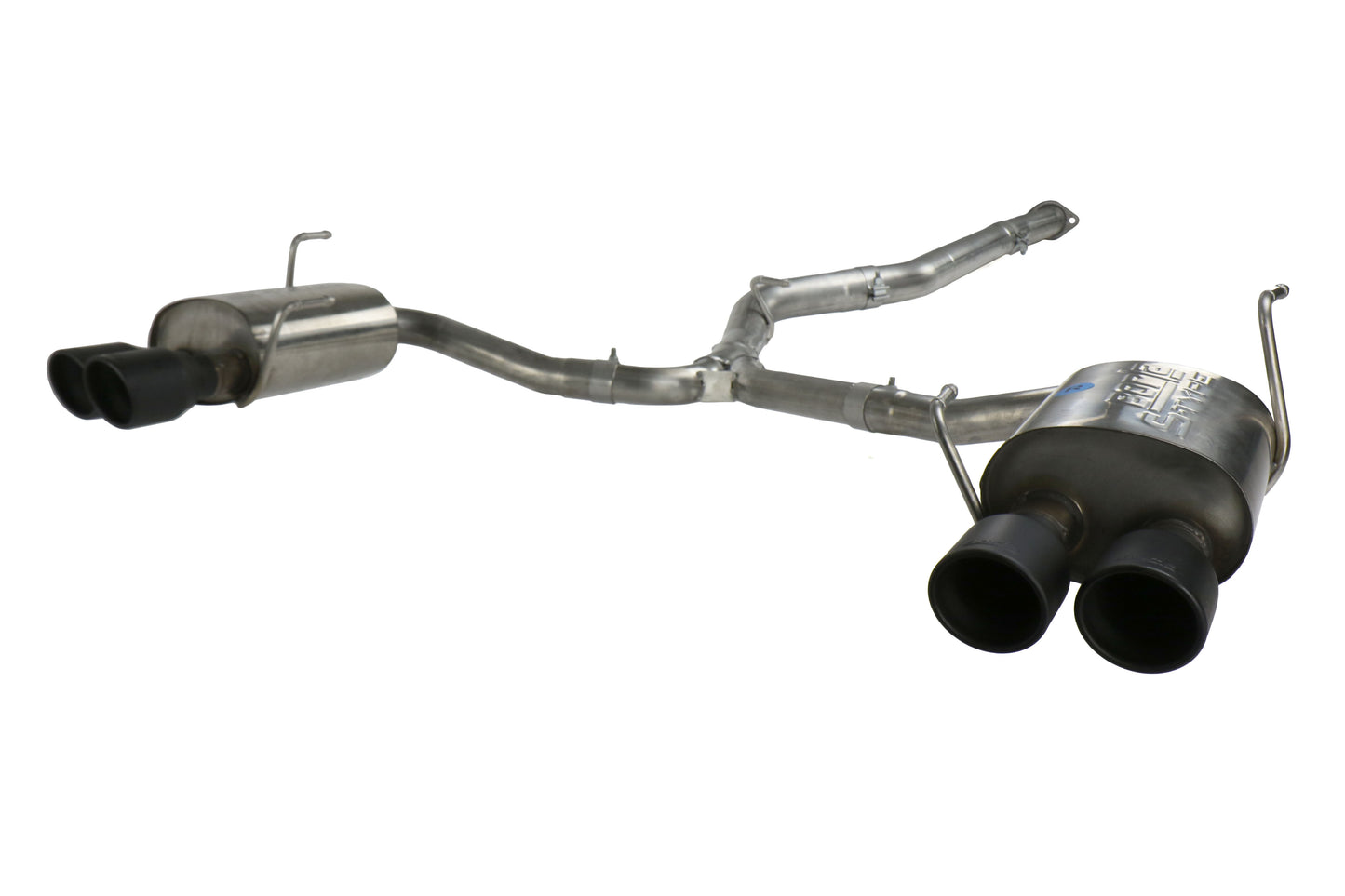BRL140595CB Borla S-Type Cat-Back Exhaust System - 2015+ WRX / STI,