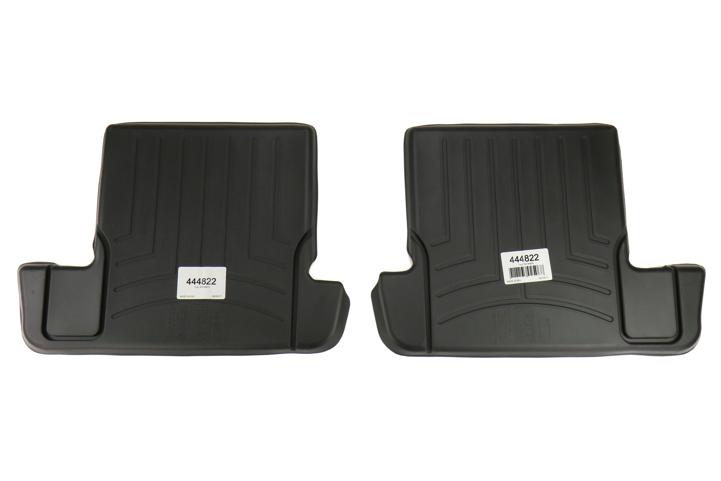 WEA444822 WeatherTech FloorLiner DigitalFit All Weather Floor Mats - 2013+FR-S / BRZ / 86-Rear,