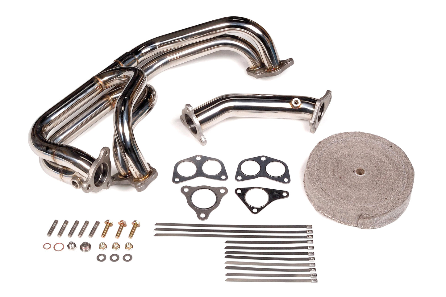 Tomioka Racing Single Scroll Equal Length Exhaust Manifold with 3 Bolt Up-pipe - 2015-2021 Subaru STI