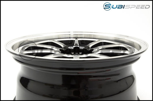 XXR557881021 XXR 557 18x8.5 +35mm (Black / ML Machine) - 2015+ WRX / 2015+ STI / 2013+ FT86,