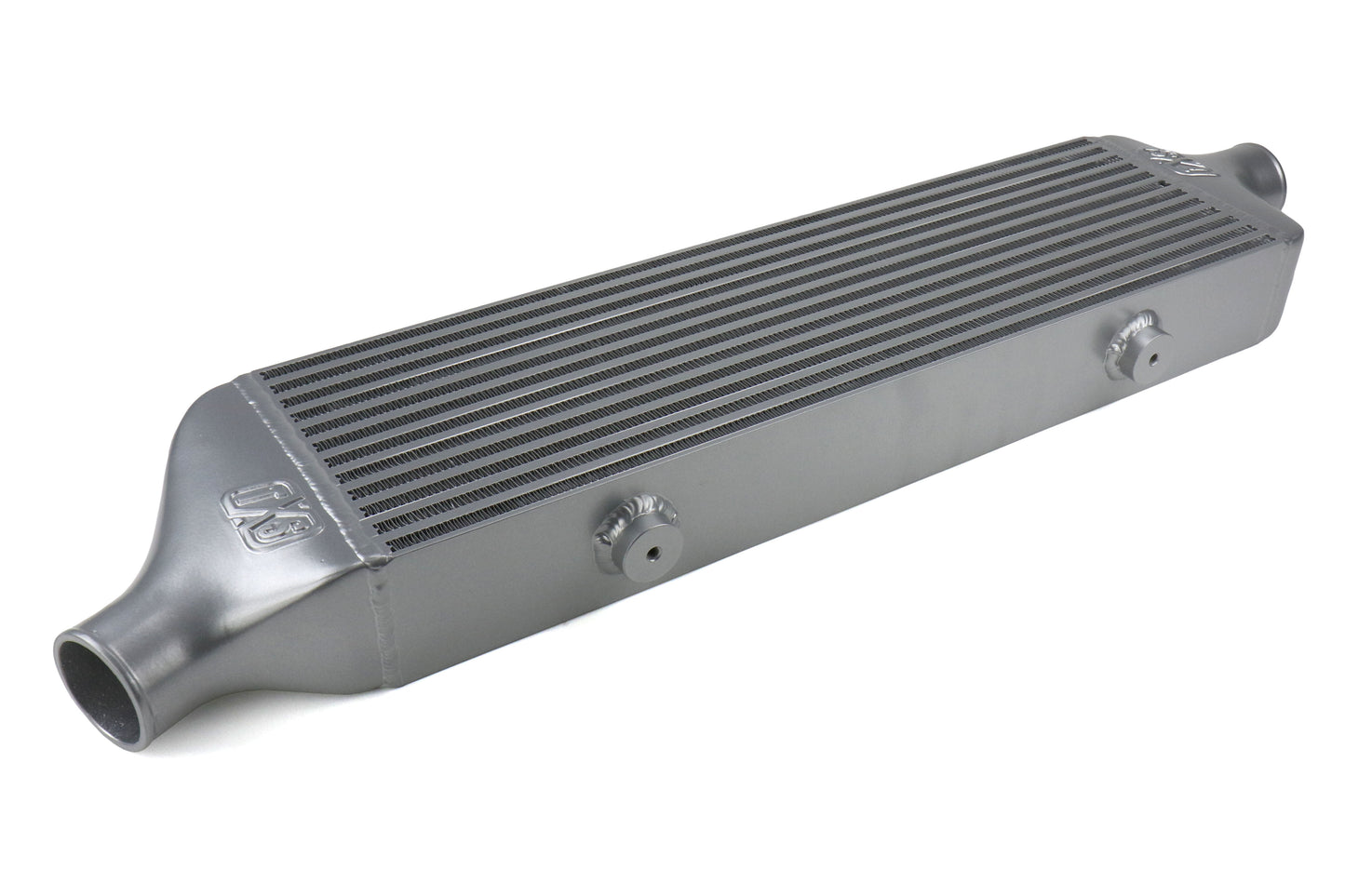 TXSW15-FMIC-BLK TurboXS Front Mount Intercooler Kit - 2015+ WRX-Wrinkle Black,