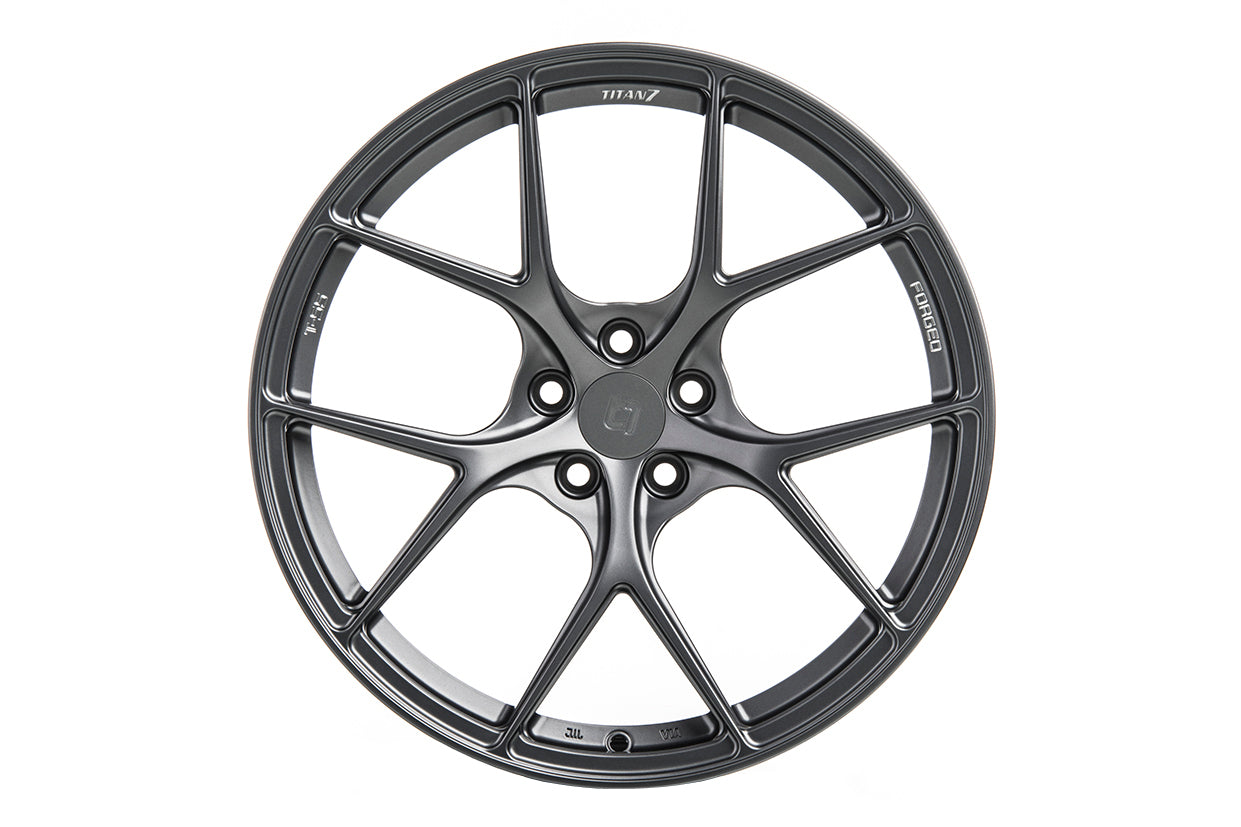 TTNTS501895040510056ST Titan 7 T-S5 Satin Titanium 18x9.5 +40 - 2013+ FT86 / 2014+ Foresterx4,