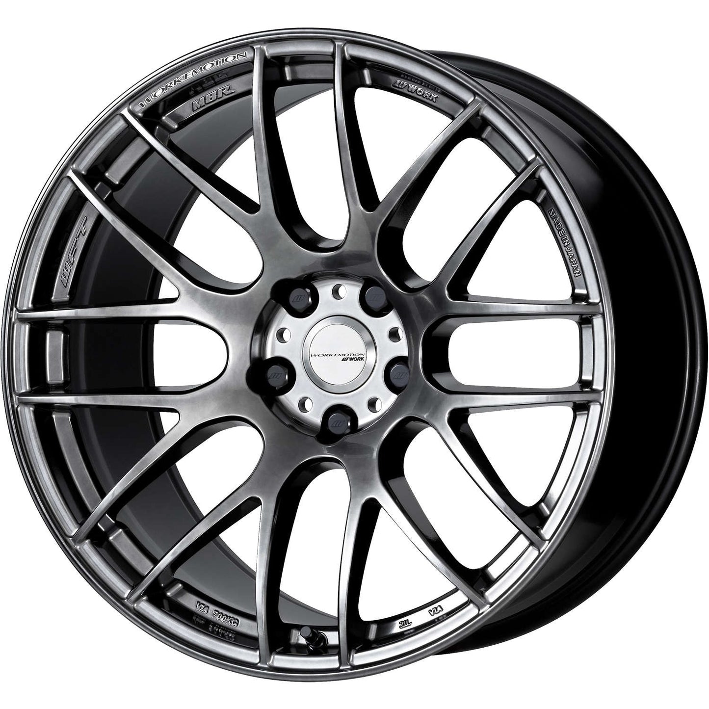 WORWM8R199538YGTK   -   WORK Emotion M8R 19x9.5 +38 5x114.3 (GTK) Glim Black,