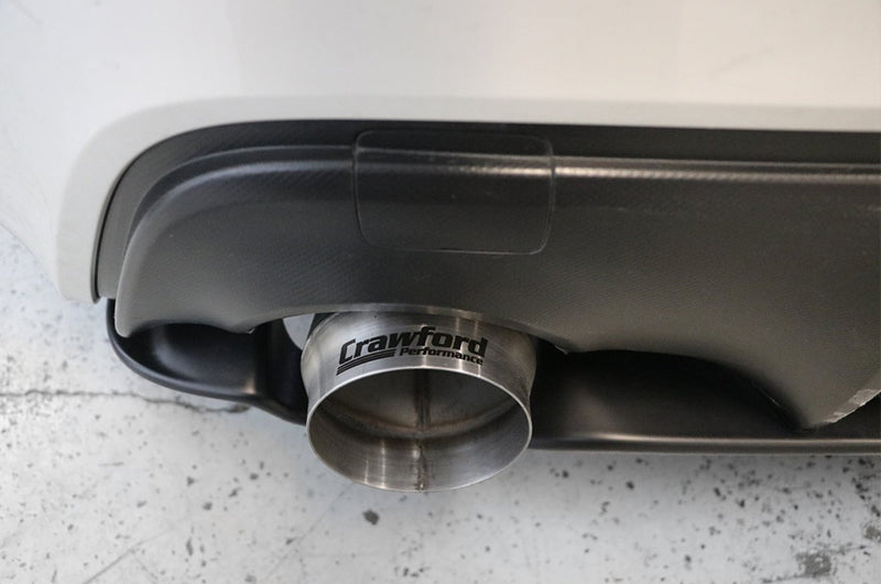 CRAE0380-1 Crawford Gymkhana Two Axle-Back Megaphone Exhaust - 2013-2020 FRS / BRZ / 86,