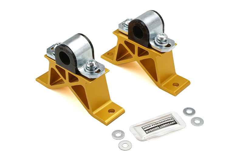 WHIKBR21-22 Whiteline Forged Aluminum Rear Sway Bar Mounts 22mm - Subaru Models Inc. 2002-2007 WRX/STI,