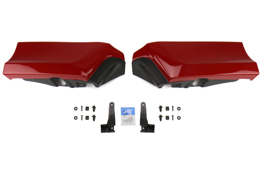 SUBJ1017VA104RL Subaru JDM Aero Splash Guards (rear)  - 2015+ WRX / 2015+ STI-Lightning Red (C7P),