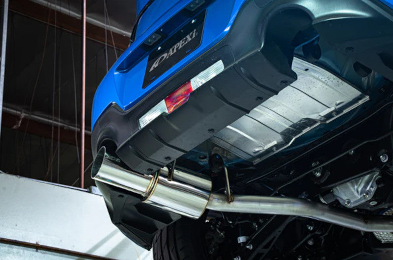APE192KT001 APEXi N1 Evolution-R Single Exit Exhaust 2022+ Subaru BRZ / 2022+ Toyota GR86,