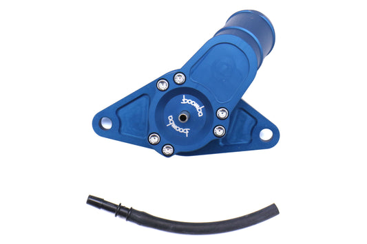 Boomba Racing Blow Recirculating Bypass Valve Blue - 2015-2021 Subaru STI