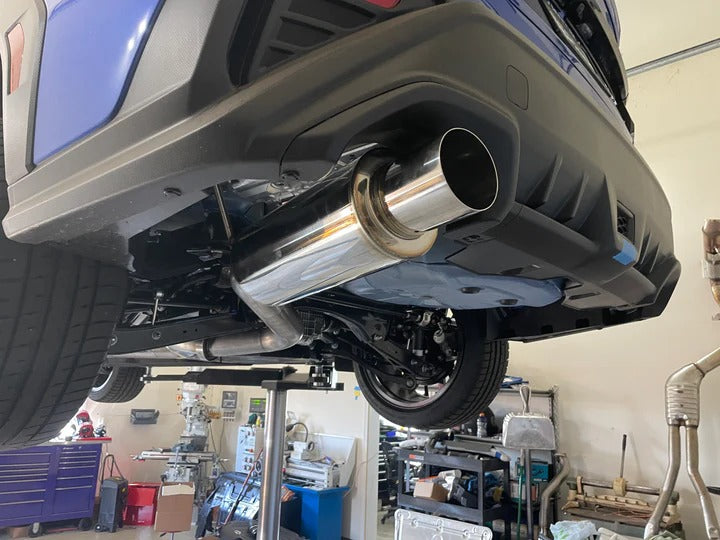 Non Resonated ETS Single Exit Catback Exhaust - 2022-2024 Subaru WRX
