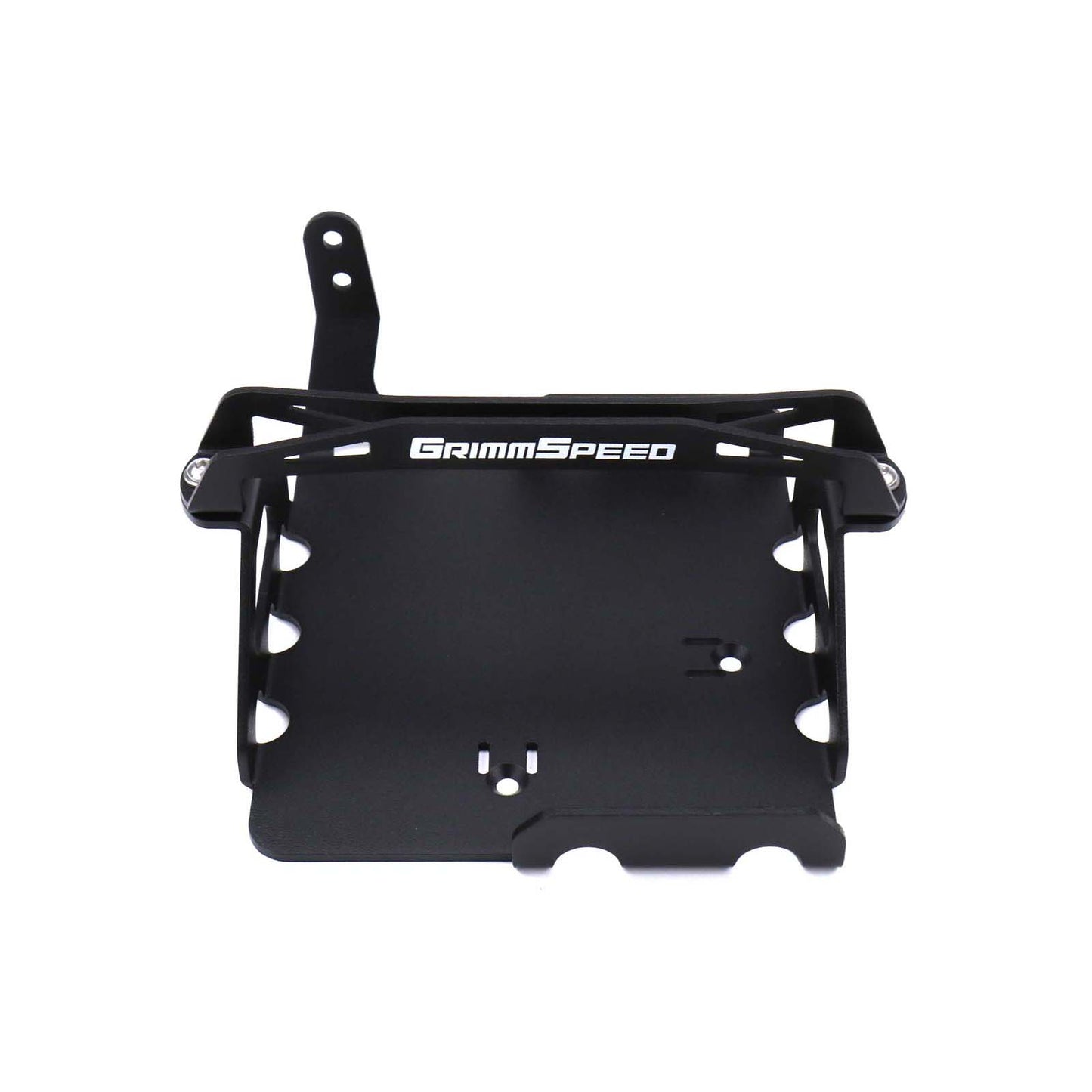 GRM121028 GrimmSpeed Lightweight Battery Mount Black - 2008-2021 Subaru WRX / STI,