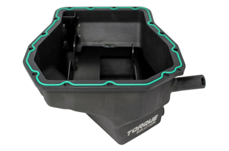 Torque Solution HD Oil Pan (Black): Subaru EJ Engines - 2015-2021 Subaru STI