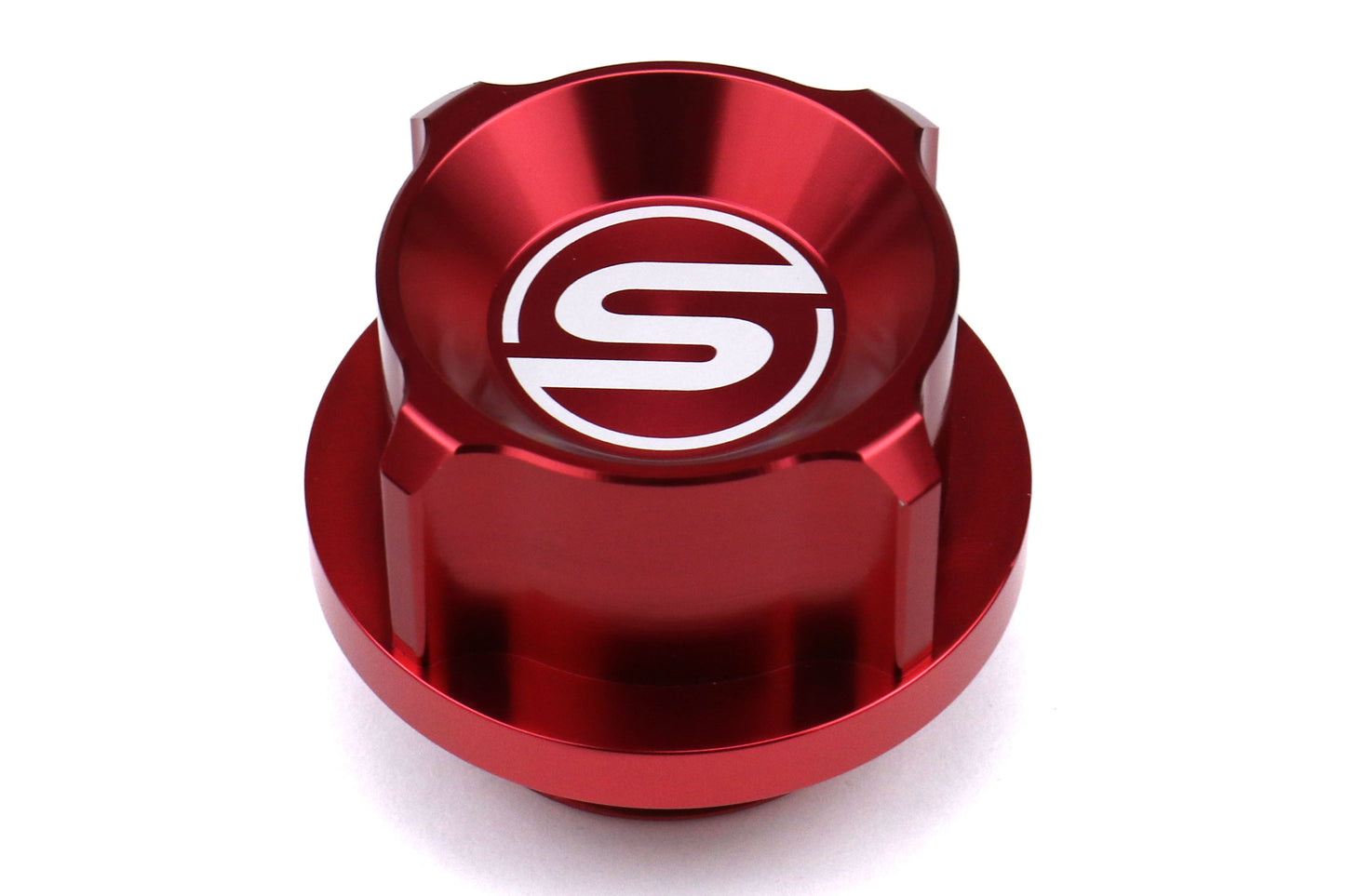 SBSSSOILCAP-RD SubiSpeed Oil Filler Cap - 2015+ WRX / 2015+ STI / 2013+ BRZ-Red,